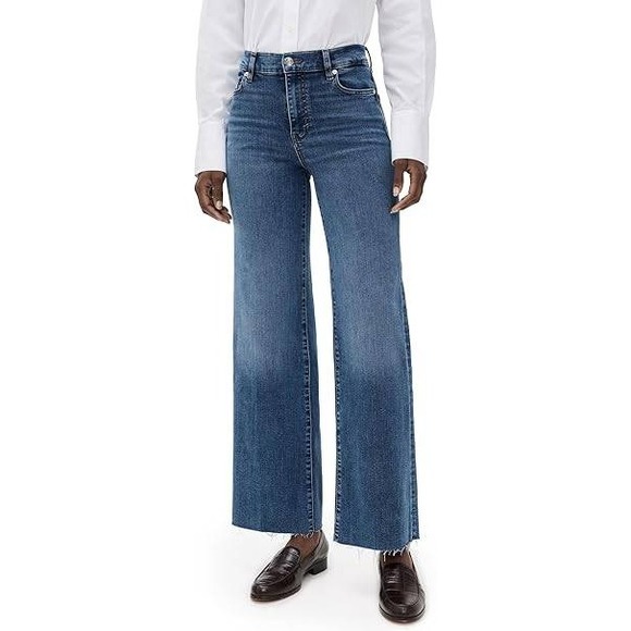 FRAME Women's Le Slim Palazzo Jeans